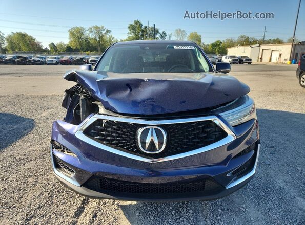 5J8TC2H35KL044061 2019 ACURA RDX Blue Vista frontal