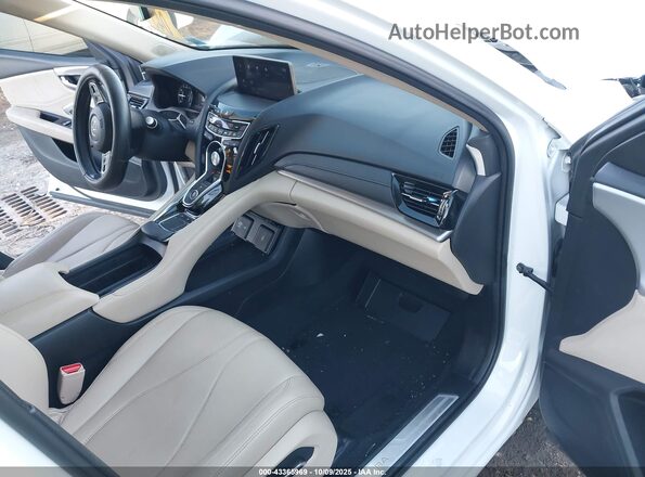 5J8TC2H37LL001469 2020 ACURA RDX White Вид салону спереду