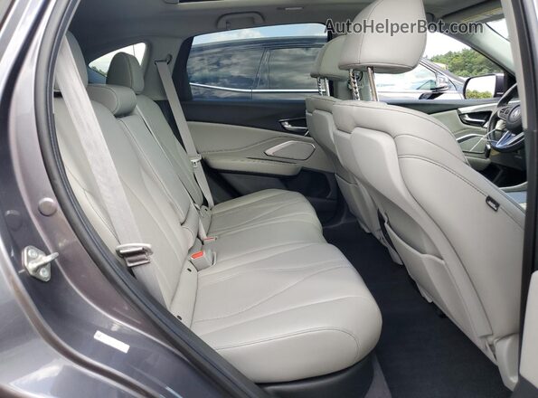 5J8TC2H52LL010291 2020 ACURA RDX Gray Widok wnętrza z tyłu