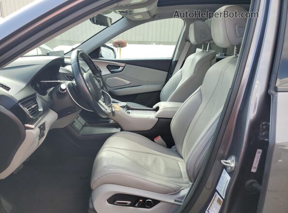 5J8TC2H52LL010291 2020 ACURA RDX Gray Widok wnętrza z przodu