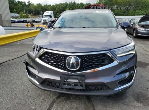 5J8TC2H52LL010291 2020 ACURA RDX Gray Widok z przodu