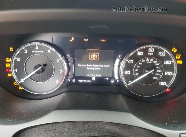 5J8TC2H53LL033501 2020 ACURA RDX Gray Սարքավորումների վահանակի տեսք