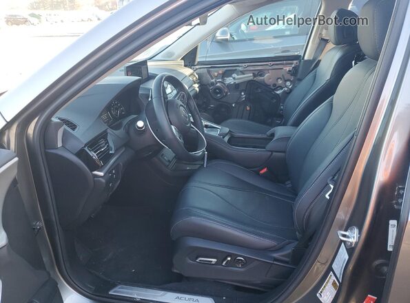 5J8TC2H53PL017661 2023 ACURA RDX Серебряный Вид салона спереди