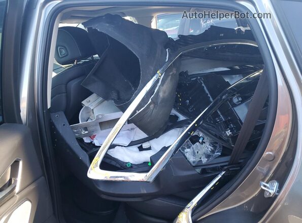 5J8TC2H53PL017661 2023 ACURA RDX Серебряный Вид задней части салона