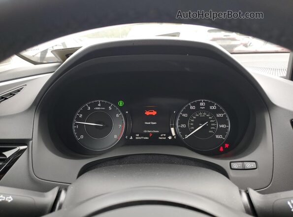 5J8TC2H53PL021984 2023 ACURA RDX Gray Instrument cluster view