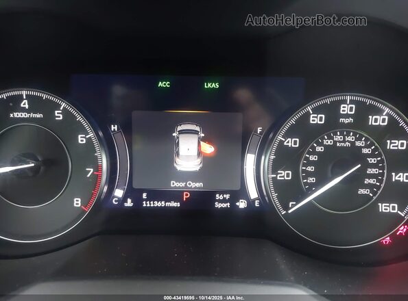 5J8TC2H54LL011944 2020 ACURA RDX Белый Вид задних сидений