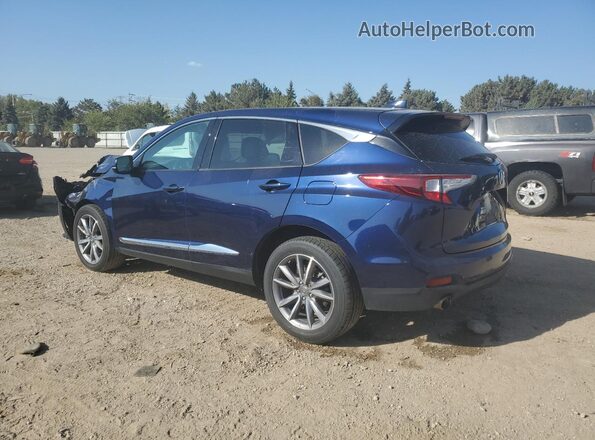 5J8TC2H56LL000167 2020 ACURA RDX Blue Trasero izquierdo