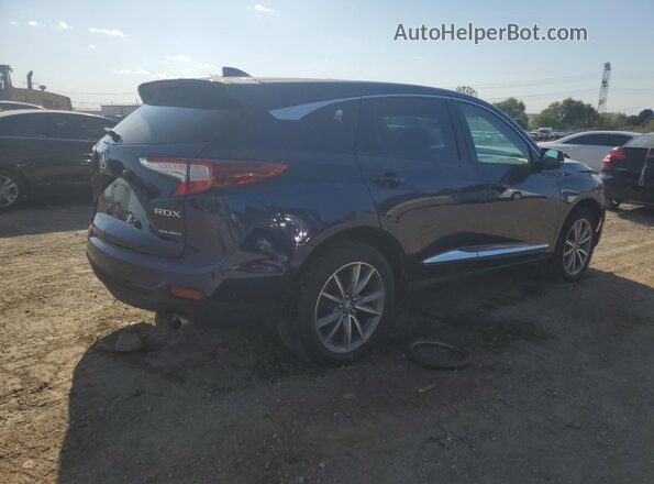 5J8TC2H56LL000167 2020 ACURA RDX Blue Trasero derecho