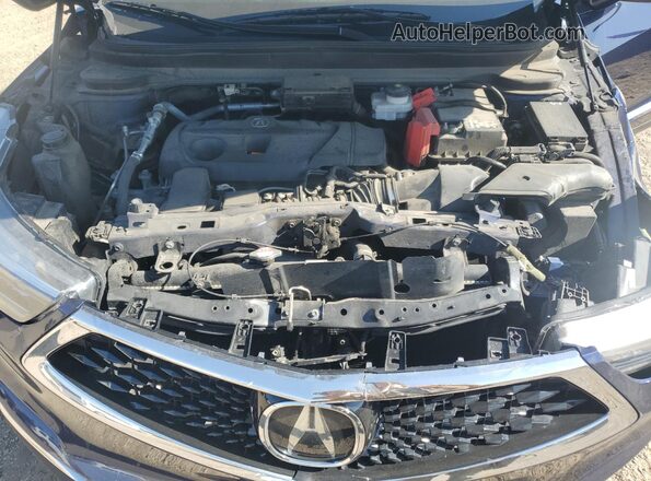 5J8TC2H56LL000167 2020 ACURA RDX Blue Vista interior trasera