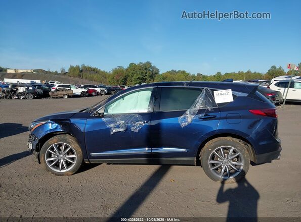 5J8TC2H57LL000579 2020 ACURA RDX Dark Blue Widok wnętrza 360 stopni