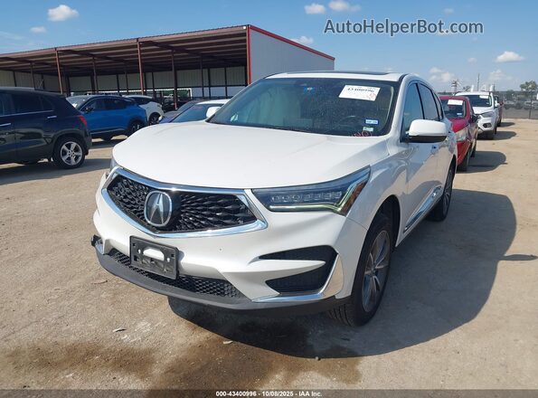 5J8TC2H57LL019262 2020 ACURA RDX Белый Передняя левая четверть