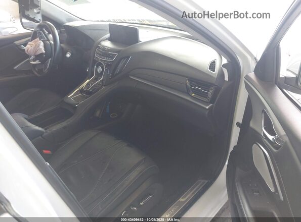 5J8TC2H58LL038077 2020 ACURA RDX White Widok wnętrza z przodu