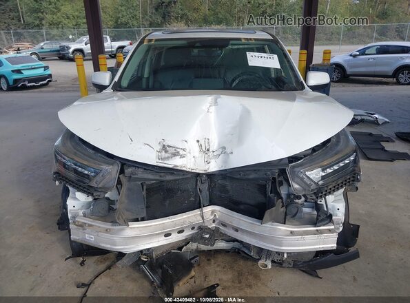 5J8TC2H58LL038077 2020 ACURA RDX White Widok zestawu wskaźników