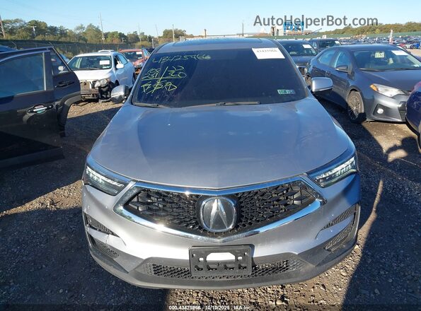 5J8TC2H58LL039438 2020 ACURA RDX Silver Սարքավորումների վահանակի տեսք
