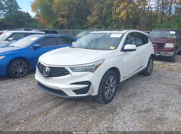 5J8TC2H5XML028118 2021 ACURA RDX White Vista tres cuartos delantera izquierda
