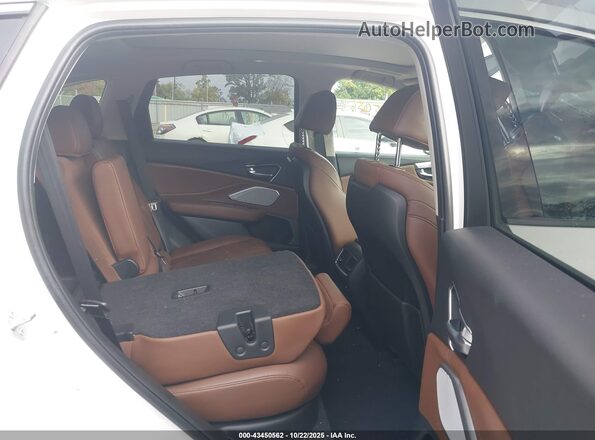 5J8TC2H5XML028118 2021 ACURA RDX White Vista de la etiqueta del VIN