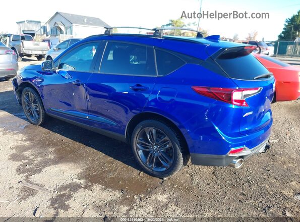 5J8TC2H60LL033349 2020 ACURA RDX Blue უკანა მარცხენა