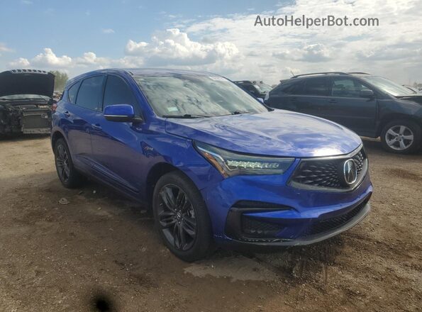 5J8TC2H60ML009828 2021 ACURA RDX Blue წინა მარჯვენა