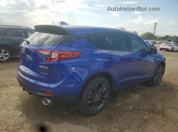 5J8TC2H60ML009828 2021 ACURA RDX Blue უკანა მარჯვენა