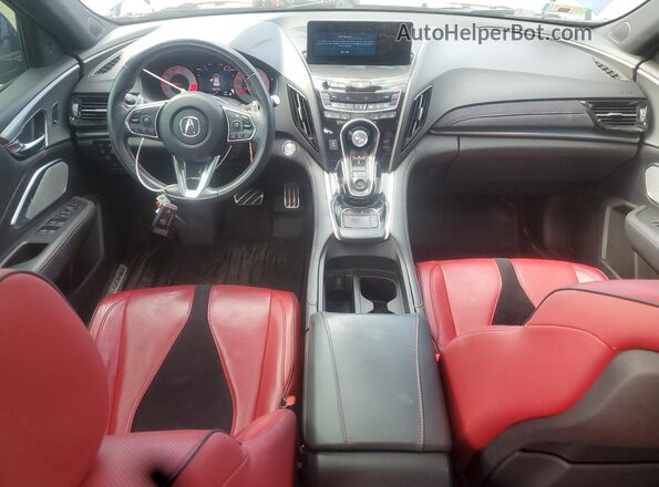 5J8TC2H60ML009828 2021 ACURA RDX Blue წინა პანელის ხედი