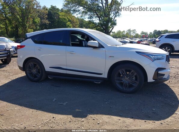 5J8TC2H64ML046980 2021 ACURA RDX White Widok wnętrza z tyłu