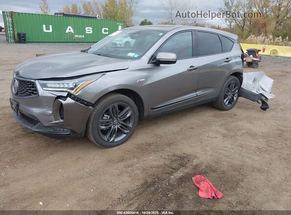 5J8TC2H64RL035825 2024 ACURA RDX Gray Передня ліва чверть
