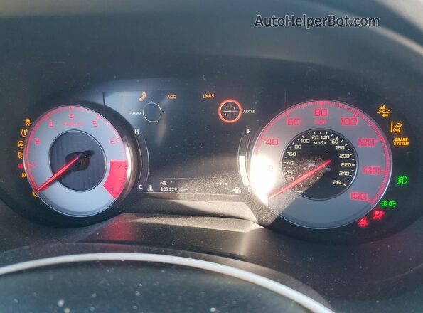 5J8TC2H66LL028902 2020 ACURA RDX White ხელსაწყოთა პანელის ხედი