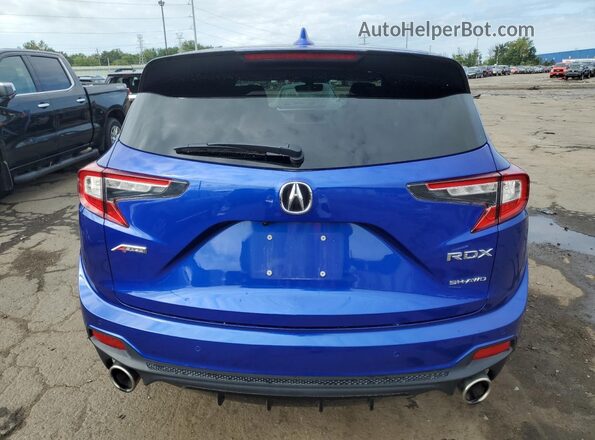 5J8TC2H67PL019020 2023 ACURA RDX Blue Հետևի տեսք