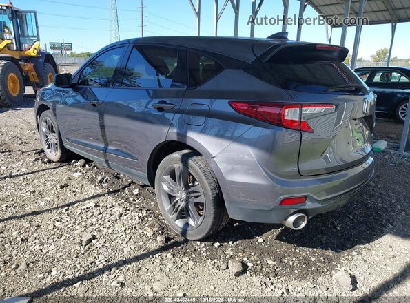 5J8TC2H6XLL020902 2020 ACURA RDX Gray Trasero izquierdo