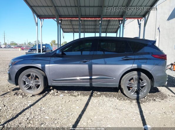5J8TC2H6XLL020902 2020 ACURA RDX Gray Vista interior trasera