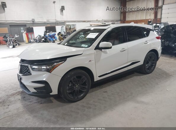 5J8TC2H6XLL026652 2020 ACURA RDX White Front left