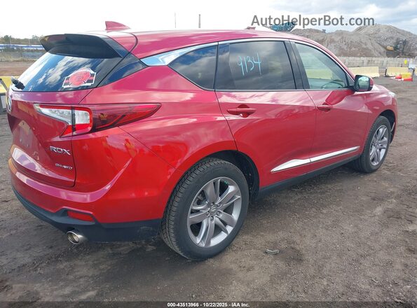 5J8TC2H71LL002426 2020 ACURA RDX Red უკანა მარჯვენა
