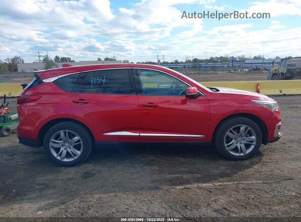 5J8TC2H71LL002426 2020 ACURA RDX Red უკანა სალონის ხედი