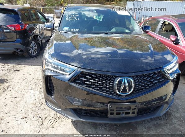 5J8TC2H83PL009702 2023 ACURA RDX Черный Вид спереди