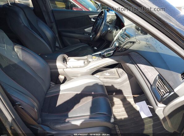 5J8TC2H83PL009702 2023 ACURA RDX Черный Вид салона спереди