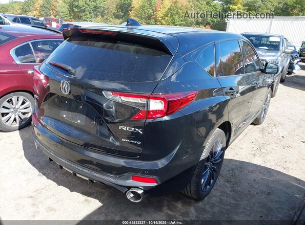 5J8TC2H83PL009702 2023 ACURA RDX Черный Задняя правая четверть