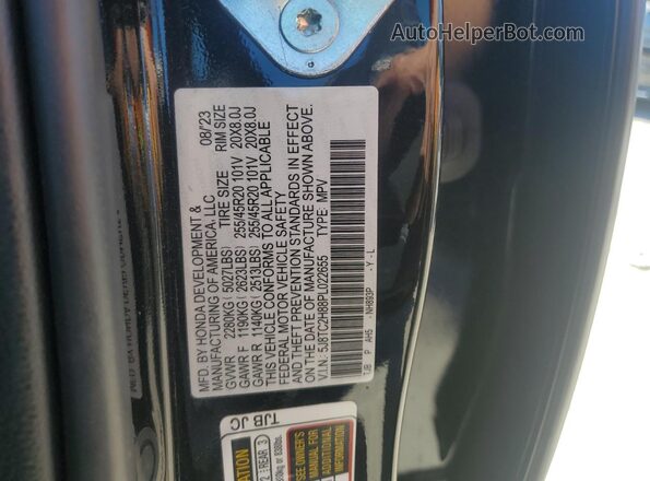 5J8TC2H88PL022655 2023 ACURA RDX Black 