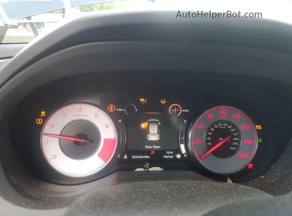 5J8TC2H8XPL009714 2023 ACURA RDX Black Vista del cuadro de instrumentos