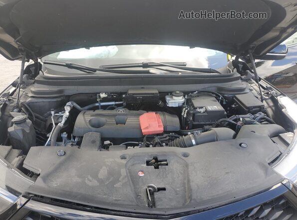 5J8TC2H8XPL009714 2023 ACURA RDX Black Vista del compartimento del motor
