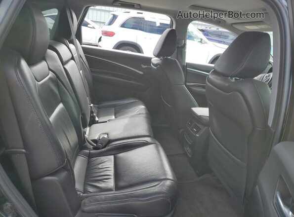 5J8YD3H30LL010197 2020 ACURA MDX Black უკანა სავარძლების ხედი