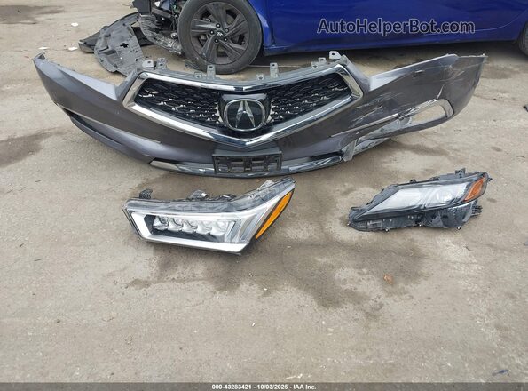 5J8YD3H36LL013329 2020 ACURA MDX Gray Instrument cluster view