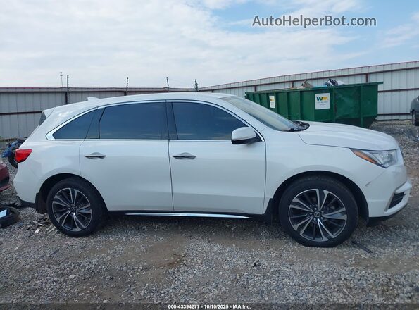5J8YD3H57LL005435 2020 ACURA MDX White უკანა სალონის ხედი