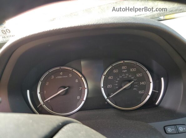 5J8YD3H80LL008929 2020 ACURA MDX Red ხელსაწყოთა პანელის ხედი