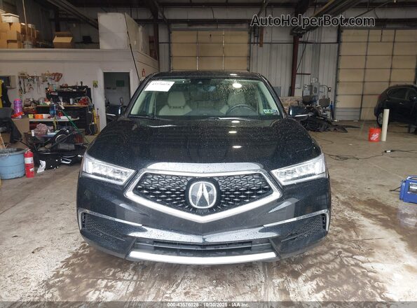 5J8YD4H30LL045618 2020 ACURA MDX Black Widok wnętrza z tyłu