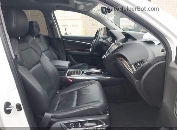 5J8YD4H34LL050191 2020 ACURA MDX White Widok wnętrza z przodu