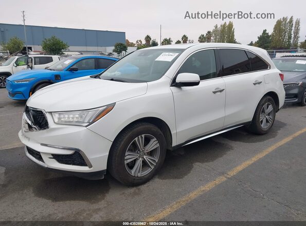 5J8YD4H34LL050191 2020 ACURA MDX White Przód lewy