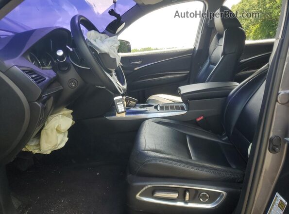 5J8YD4H35LL001615 2020 ACURA MDX Серый Вид салона спереди