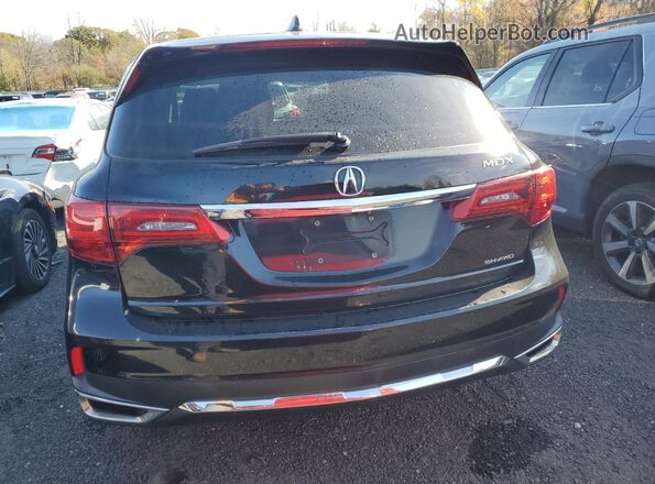 5J8YD4H37JL015495 2018 ACURA MDX Black 