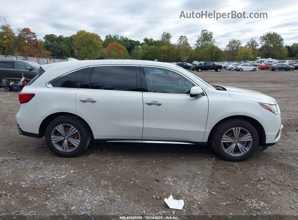 5J8YD4H38LL024807 2020 ACURA MDX White Սալոնի հետևի տեսք