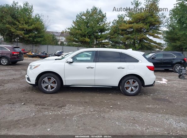 5J8YD4H38LL024807 2020 ACURA MDX White Սալոնի 360 աստիճան տեսք